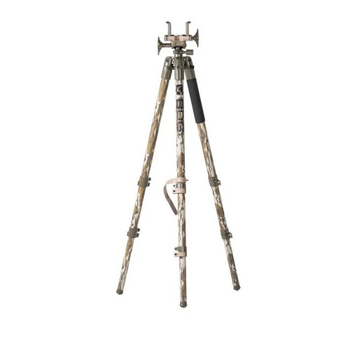 Bog Death Grip Clamping Aluminum Tripod, Mossy Oak Bottomland - 1164398 Bog Death Grip Clamping Aluminum Tripod, Mossy Oak Bottomland - 1164398
