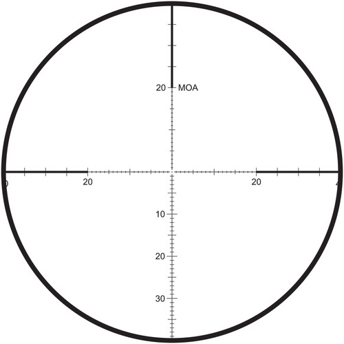 Leupold PR-1 MOA Reticle Leupold PR-1 MOA Reticle