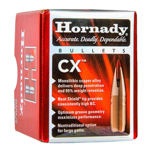 Hornady CX 270 Cal. (.277) 130 gr. Bullets, Box of 50 - 273704