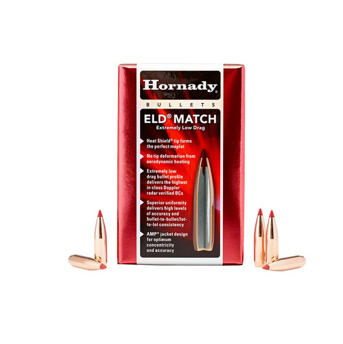 Hornady ELD Match 22 Cal. (.224) 73 gr. Bullets, Box of 100 - 22774 Hornady ELD Match 22 Cal. (.224) 73 gr. Bullets, Box of 100 - 22774