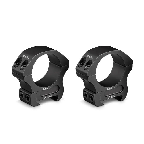Vortex Pro 30mm Rings, Medium, Matte - PR30M