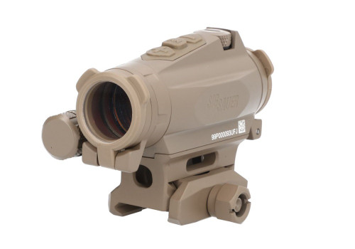 Sig Sauer Romeo4XT Pro 1x20 Quad Ballistic Circle Dot, Hex, FDE Sight - SOR44002 Sig Sauer Romeo4XT Pro 1x20 Quad Ballistic Circle Dot, Hex, FDE Sight - SOR44002