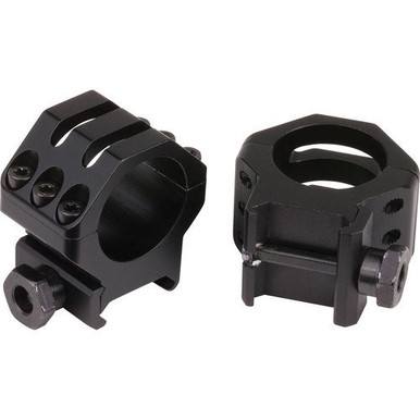 Weaver Tactical 1" Rings, Medium, Matte - 48349