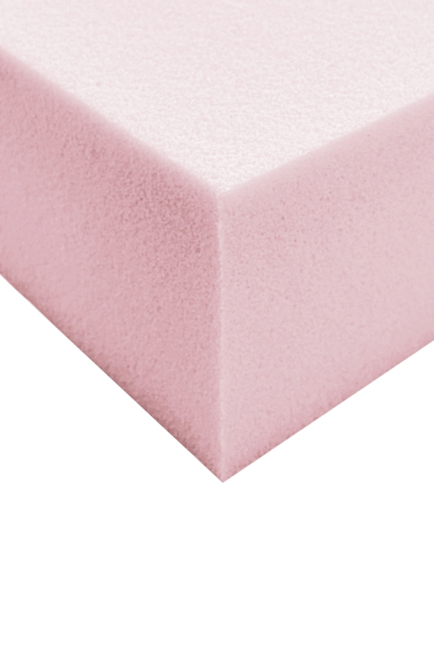 2 - A71 Pink Extra Firm Polyurethane Foam (Custom Cut Cushion) - Texas  Fabrics and Foam