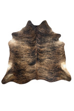 Hair On Cowhide - Brindle Brown