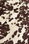 Udder Madness Milk Faux Cow Print Microfiber Fabric