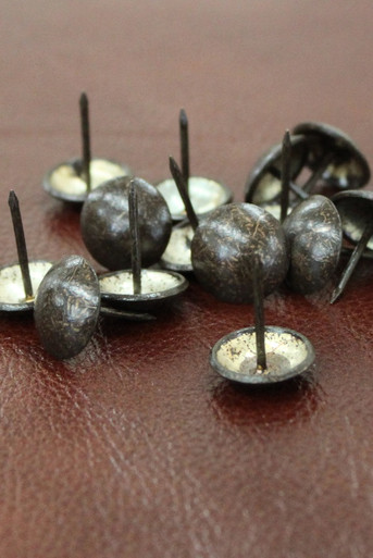 Clear Crystal Upholstery Tacks – 7/16 Inch (11mm), 500 Pieces Per Box
