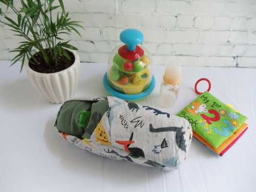 "Be Wild" Boy's Swaddle Diaper Baby