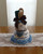 Blue Coffee Kitchen Towel Cake