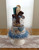 Blue Coffee Kitchen Towel Cake