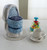 Boy Mommy's Little Man and Daddy's Little Buddy Bassinet Diaper Cake