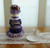 Girl Purple and Gold Baltimore Ravens Diaper Cake