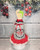 Merry and Bright Christmas Kitchen Towel Cake 