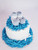 Blue Koala Bundt Diaper Cake