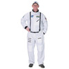 Adult Astronaut Suit - White with Embroidered Cap