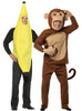 Banana & Monkey Couples Costume