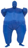 Blue Inflatable Skin Suit Costume