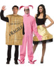 A Christmas Story Costume Set - Bunny, Leg Lamp, Crate