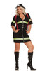 Plus Size Sexy Firefighter Costume