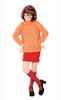 Girl's Velma Costume Large - Scooby-Doo