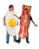 Kids Bacon and Eggs Costume Set