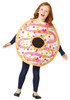 Kids White Frosted Donut Costume
