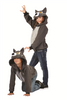 Kids Wolf Hoodie