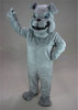 Grey Bulldog Mascot Costume