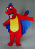 Red Dragon Mascot Costume