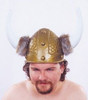Adult Gold Viking Costume Helmet