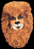 Adult Lion Face Mask with Hair