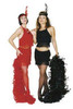 Adult Red Sexy 20's Style Flapper Dress
