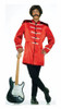 Adult Sergeant Peppers Beatles Costume - Red