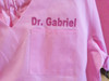 Personalized Child Doctor Scrubs Costume - Pink - inset