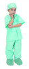 Personalized Child Doctor Scrubs Costume - Green