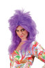 Feathered Glam Wig - Purple