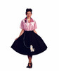 Adult Pink Lady Poodle Skirt Costume