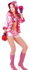 Adult Knock Out Sexy Boxer Costume - Pink