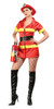 Adult Sexy Fire Fighter Costume - Red