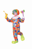 Child Colorful Clown Costume