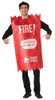 Taco Bell Hot Sauce Packet Costume - Fire