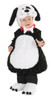 Toddler Black & White Puppy Costume