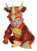Toddler Triceratops Costume - Rust