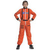 Child Astronaut Costume - Orange