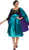 Women's Queen Anna Dress Deluxe Costume