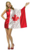 Women's Canada Flag Costume