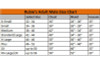 Adult Deluxe Flash Costume - Size Chart