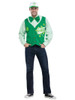 St. Patrick's Day All Star Deluxe Vest Hat and Tie Set One-Size