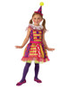 Girls Circus Clown Costume - Medium