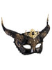 Fancy Faun Mask Black/Gold